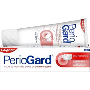 Colgate Gum Protection PerioGard Toothpaste 90grm/3.2oz Helps Fight Plaque Dual Active Formula Helps to Keep Gums Healthy in Kuwait