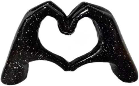 Heart Hand Sculpture Modern Art Living Room Bedroom Bookshelf Apartment Aesthetic Decor Home Decor Unique in Saudi Arabia