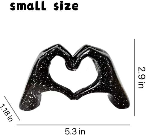 Heart Hand Sculpture Modern Art Living Room Bedroom Bookshelf Apartment Aesthetic Decor Home Decor Unique in Saudi Arabia
