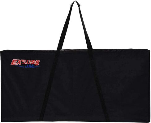 JMEXSUSS Cornhole Carrying Case Regulation Size Heavy-Duty Cornhole Board Carrying Bag with Padded Shoulder Strap for Cornhole Outdoor Games in Saudi Arabia