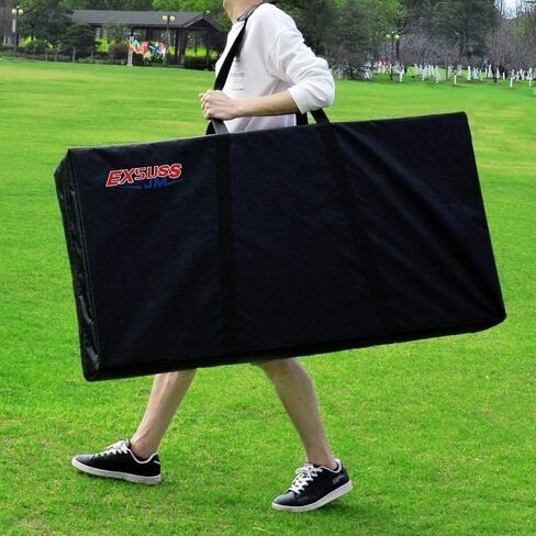 JMEXSUSS Cornhole Carrying Case Regulation Size Heavy-Duty Cornhole Board Carrying Bag with Padded Shoulder Strap for Cornhole Outdoor Games in Saudi Arabia