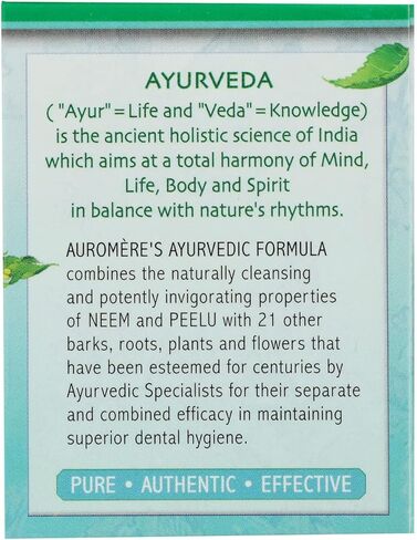 Auromere Toothpaste Jar (Pack of 1 (4.16 oz)) in Saudi Arabia