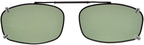 Eyekepper Metal Frame Rim Polarized Lens Clip On Sunglasses 54 * 34MM G15 Lens in Saudi Arabia
