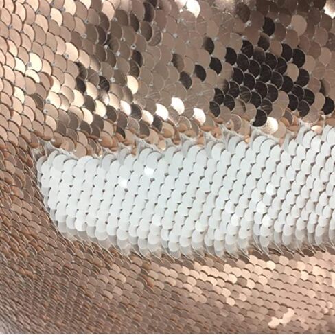 Mocofo يونيكورن الأسماك نغمتين بريق الترتر 16x16 ''وسادة لطيف لعبة الذهب الأبيض رمي وسادة سحرية عكسها الترتر حورية البحر الوسائد رمي وسادة in Kuwait