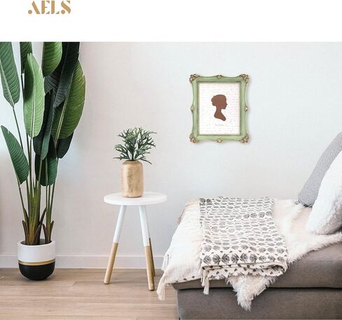 إطار صورة عتيق مقاس 8 × 10 بوصة من AELS، إطارات صور عتيقة أنيقة مع واجهة زجاجية، عرض للصور، تعليق على الحائط على سطح الطاولة، أفكار للهدايا in Kuwait