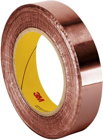 3M 1194 Foil Tape with Nonconductive Adhesive, 2" width x 6yd length (1 roll) in Saudi Arabia