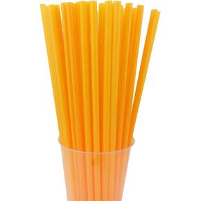 200PCS 10.2 Inches Disposable Decorative Blue Plastic Straws for Birthday Wedding Cocktail Party Supplies (0.23 * 10.2inch) (Blue) in Saudi Arabia