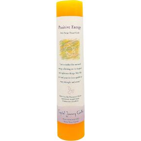 CRYSTAL JOURNEY Candle Pillar Positive Energy, 1 EA