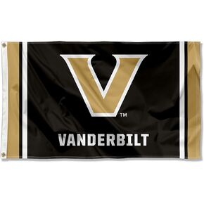 Vanderbilt Commodores Stripes Large Grommet Banner Flag