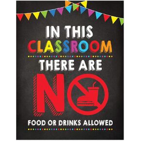 Andaz Press School Classroom Teacher Wall Art Poster Sign, 8.5"x11" This Classroom is a No Cellphone Zone, 1-Pack Unframed No Cell Phone Use Sign Classroom No Cell Phone Poster Signs For The Classroom