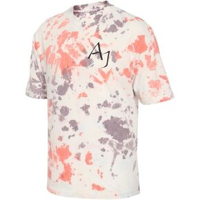 Sport DNA 85 All Over Print Tie-Dye T-Shirt Men Size Small to XX-Large Color Plum Fog