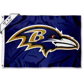 Baltimore Ravens Boat and Golf Cart Flag