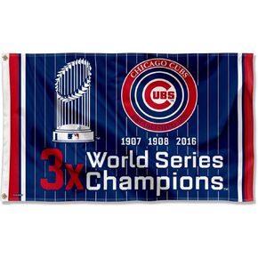 Chicago Baseball Years Series Champions 3x5 Foot Grommet Banner Flag