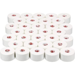 Cramer 950 Premium White Athletic Tape for Ankle, Wrist, and Injury Taping, Helps Protect and Prevent Injuries, Promotes Faster Healing, Athletic Training Supplies, Bulk Case of AT Tape