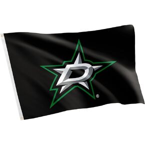 Desert Cactus Dallas Stars Flag NHL 100% Polyester Indoor Outdoor 3x5 feet National Hockey League Team (Design #2)