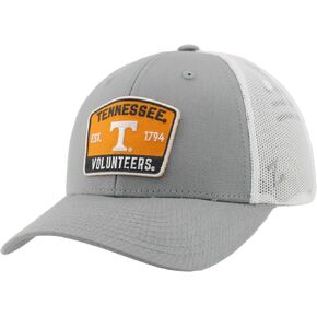 ZHATS Standard NCAA Officially Licensed Snapback Hat Big Rig Patch Gray White Switchback