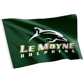 Desert Cactus Le Moyne College Flag Dolphins Banners 100% Polyester Indoor Outdoor 3x5 feet Flags (Style 1)