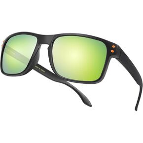 MIZZEO Square Sunglasses for Women Men, 70s Oversized Polarized Aviator Sunglasses, Sunglasses Sparkling Large Frame
