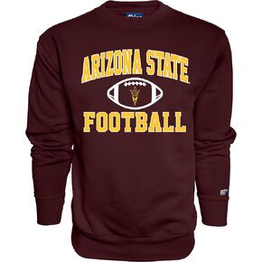 Blue 84 Men's Crewneck Sweatshirt Team Color Football