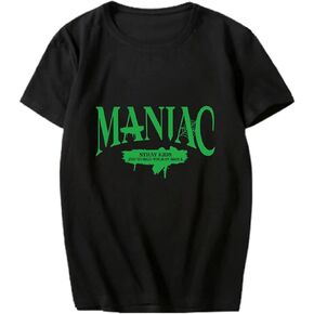 KPOP Stray Kids Tshirt New Album Oddinary MANIAC Tee Jisung Felix Hyunjin Merch Tops