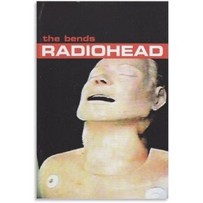 NNKEUXWKG Radiohead Poster Transform Your Bedroom with The Bends Music Canvas Poster Stylish Art Print for a Contemporary Vibe (Size : Unframe-24x36inch) in Saudi Arabia