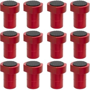 12-Pack 3/4" Bench Dogs,Non-Slip Bench Dog Clamp Aluminum Alloy Workbench Dogs Stops for MFT Tables, Woodworking & DIY Projects(19mm/0.75inch)