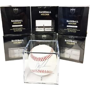 (12) Max Pro Baseball Ultra Clear Square Cube Holders with 98% UV Protection