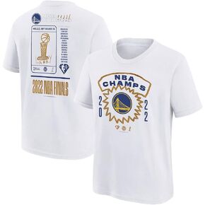 تي شيرت Outerstuff Golden State Warriors Youth 2022 NBA Finals Roster Roster in Saudi Arabia