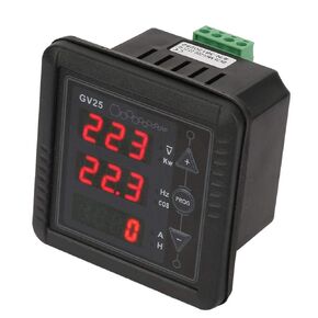 LED Digital Display Multifunction Electric Power Energy Meter GV25 MK2 Generator Digital Meter Voltage Current Frequency Tester Panel 110/220V System