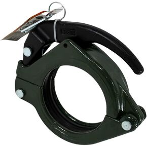 3" ID Hevi-Duty (HD) Concrete Pump Placing Line Shotcrete System Coupling Adjustable Snap Clamp Ends With Gasket