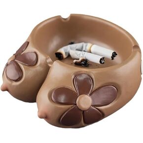 Resin Ashtray, Cigar Ashtray Cute Skull Ashtray Animal Ash Tray for Home Office Indoor and Outdoor Decoration