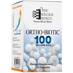 Ortho Molecular - Ortho Biotic 100 Billion CFU - 30 Capsules