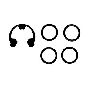 Water Softener O-Ring Seal Kit, 4 pcs (7337571, 7170288, STD302213, WS03X10025) w/Clip 1 pcs (7337563, WS60X10004, 1205500, 7116713, 1205500, 7116713) Compatible with Kenmore, GE, EcoPure, Sears