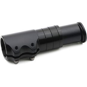 28.6mm Bike Stem Riser, Bike Fork Stem Extender, Aluminium Alloy Bicycle Handlebar Raiser Head Up Adapter for Mountain Bike, Road Bike, MTB, BMX