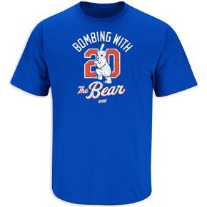 New York Baseball fans. Bombing with The Bear Royal T-Shirt (Sm-5X)