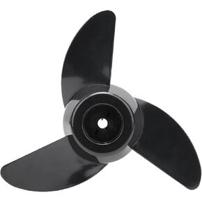 Propeller Motor Trolling Motor Propeller 3 Blade 12V24V Thicken Plastic Electric Thruster Fitting Outboard Motor Propeller Accessory