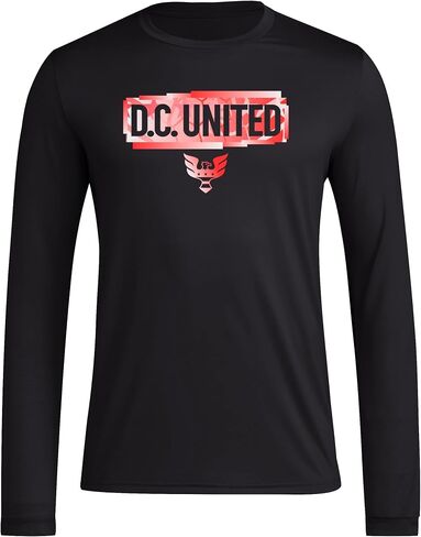 adidas Men's D.c. United Long Sleeve Pre-game T-shirt in Saudi Arabia