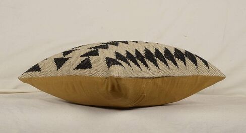 Set of 2 Indian Jute Vintage Kilim Pillow 18x18 Inches Ethnic Bohemian Kilim Pillow for Home Decor, Turkish Kilim Pillow for Sofa, Couch & Living Room (Pattern 1) in Saudi Arabia