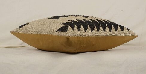 Set of 2 Indian Jute Vintage Kilim Pillow 18x18 Inches Ethnic Bohemian Kilim Pillow for Home Decor, Turkish Kilim Pillow for Sofa, Couch & Living Room (Pattern 1) in Saudi Arabia