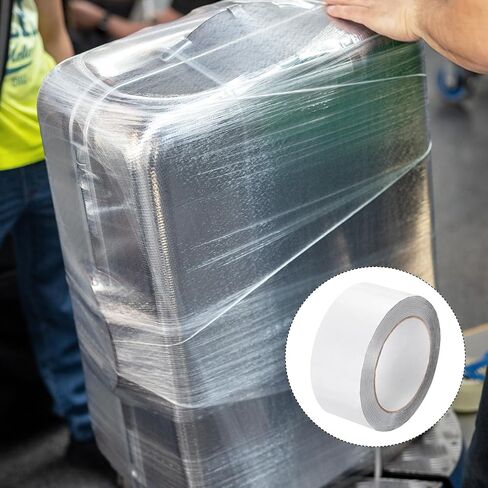 MECCANIXITY Removable Protective Film Tape, 2 Inch x 164 Ft Surface Protective Scratch Film Tape Roll for Furniture, Electrical Appliances, Black White in Saudi Arabia