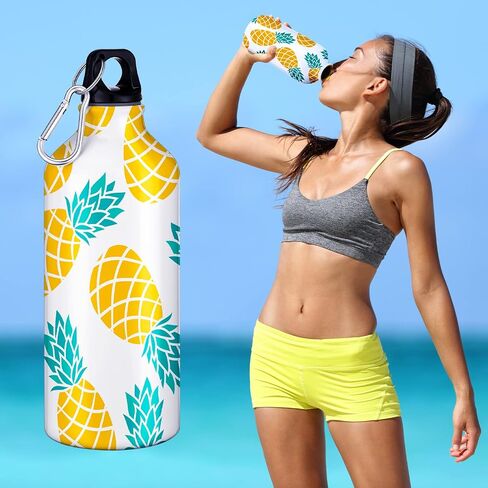 8 Packs Sublimation Cups Sublimation Water Bottle Blanks with 16 Shrink Wrap 20 oz Blank Sport Water Bottles Insulated Water Bottles with Hook and Leak Proof Twist Cap for Camping Climbing in Saudi Arabia