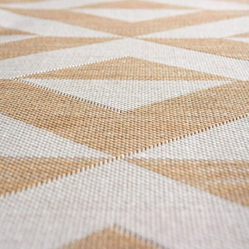 Unique Loom Outdoor Collection Area Rug - Napa (4' 1" x 6' 1" Rectangle, Charcoal Gray/ Ivory) in Saudi Arabia