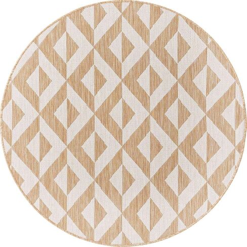 Unique Loom Outdoor Collection Area Rug - Napa (4' 1" x 6' 1" Rectangle, Charcoal Gray/ Ivory) in Saudi Arabia