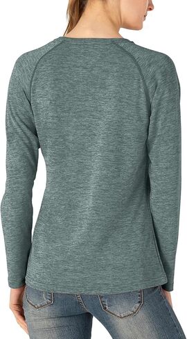 BGOWATU قمصان نسائية طويلة الأكمام بعامل حماية من أشعة الشمس 50+ حماية من الشمس SPF رقبة دائرية خفيفة الوزن سريعة الجفاف ملابس رياضية للتنزه سيرًا على الأقدام in Kuwait