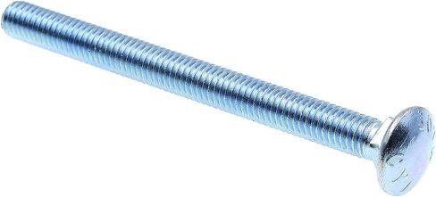 Prime-Line 9063856 Carriage Bolts, 3/8 In.-16 X 4-1/2 In., A307 Grade A Zinc Plated Steel (15 Pack) in Saudi Arabia