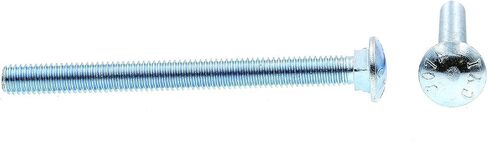 Prime-Line 9063856 Carriage Bolts, 3/8 In.-16 X 4-1/2 In., A307 Grade A Zinc Plated Steel (15 Pack) in Saudi Arabia