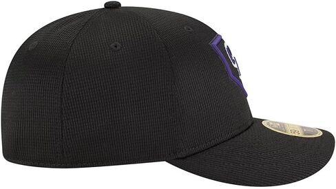 New Era Colorado Rockies 59FIFTY Low Profile Clubhouse Fitted Cap, Hat (US, Numeric, 7 3/8, Black) in Saudi Arabia