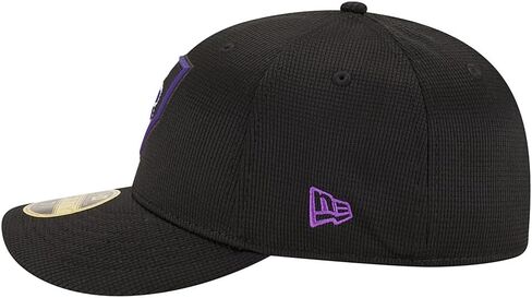 New Era Colorado Rockies 59FIFTY Low Profile Clubhouse Fitted Cap, Hat (US, Numeric, 7 3/8, Black) in Saudi Arabia