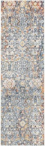 Well Woven Envie Como Oriental Bohemian Blue 2'3" X 7'3" Runner Area Rug in Saudi Arabia