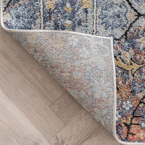 Well Woven Envie Como Oriental Bohemian Blue 2'3" X 7'3" Runner Area Rug in Saudi Arabia
